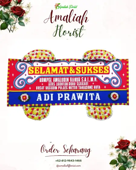 Papan Bunga Ucapan Selamat Cubadak Mentawai
